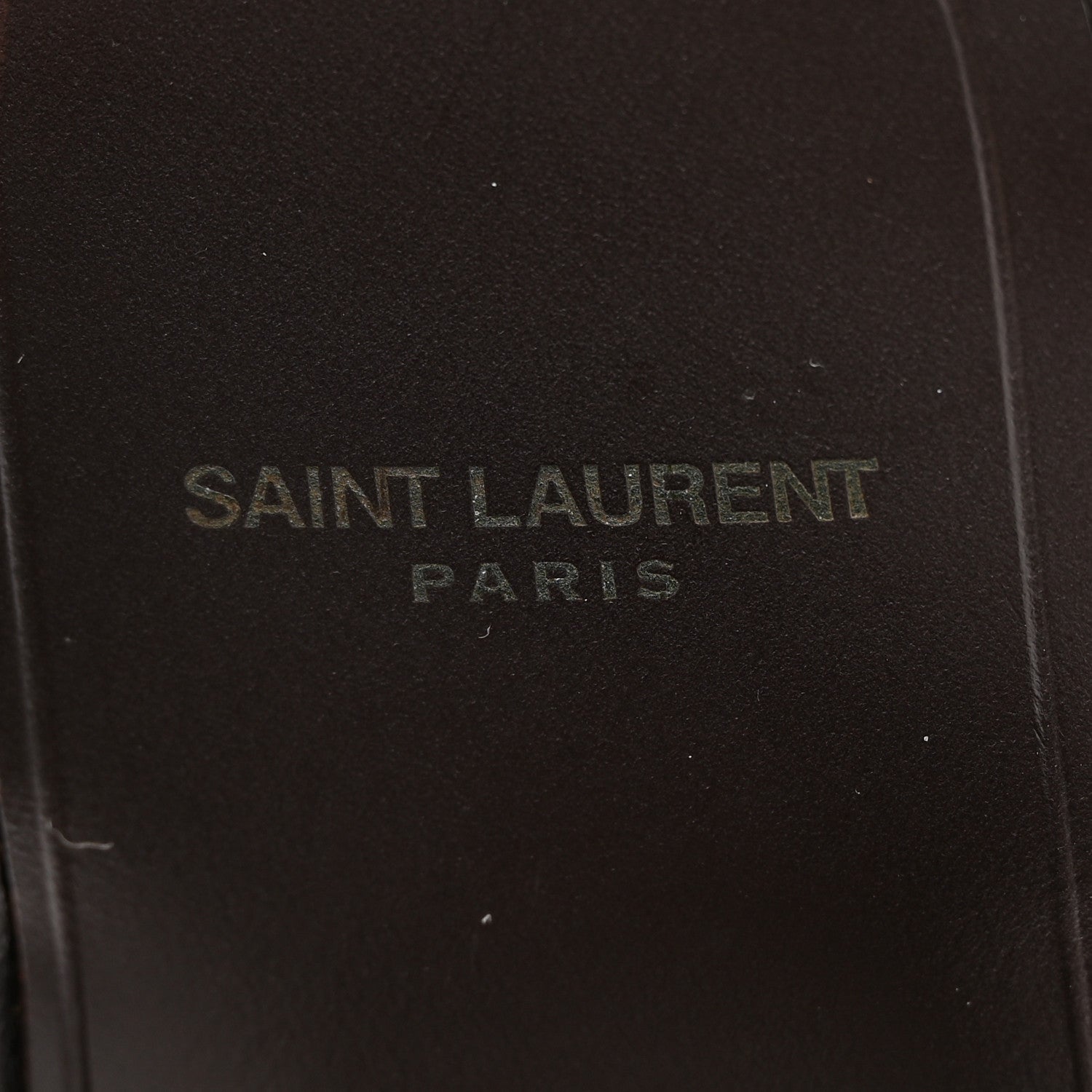 Saint Laurent Snakeskin Ankle Strap Sandals 36.5 Roccia 14 of 32