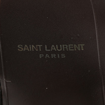 Saint Laurent Snakeskin Ankle Strap Sandals 36.5 Roccia 14 of 32