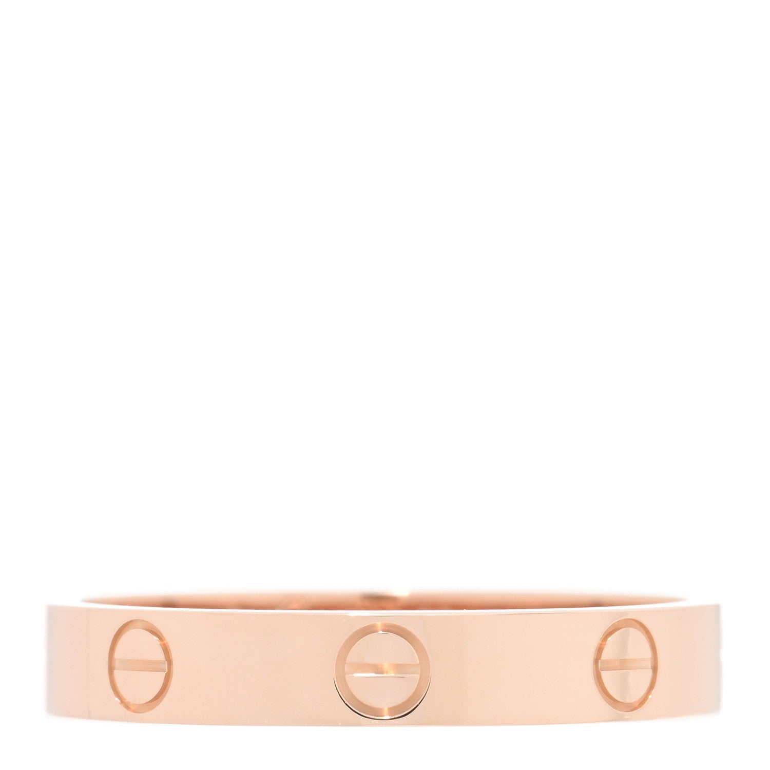 Cartier 18K Pink Gold 3.5mm LOVE Wedding Band Ring 60 9.25 1 of 5