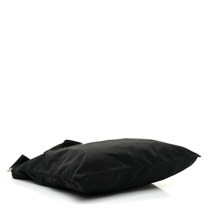 Prada Nylon Saffiano Flat Messenger Bag Black 4 of 11