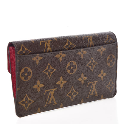 Louis Vuitton Monogram Jeanne Wallet Fuchsia 3 of 9