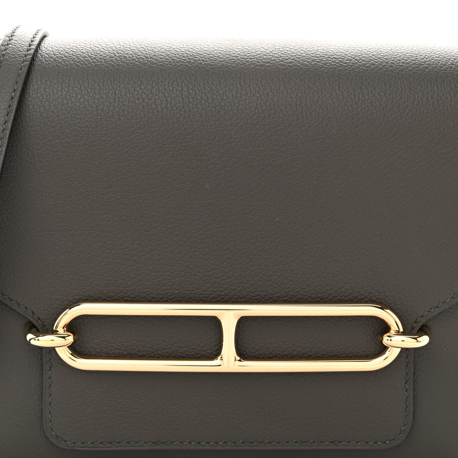 Hermes Evercolor Mini Sac Roulis Vert De Gris 8 of 10