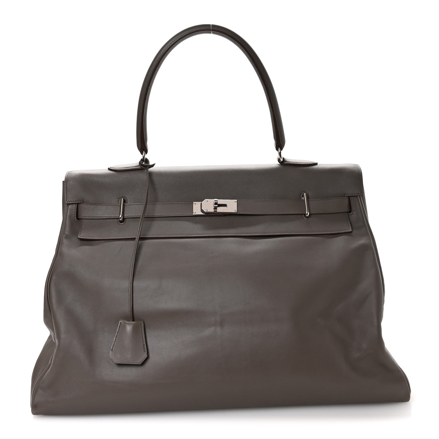 Hermes Veau Sikkim Kelly Relax 50 Etain 1 of 11