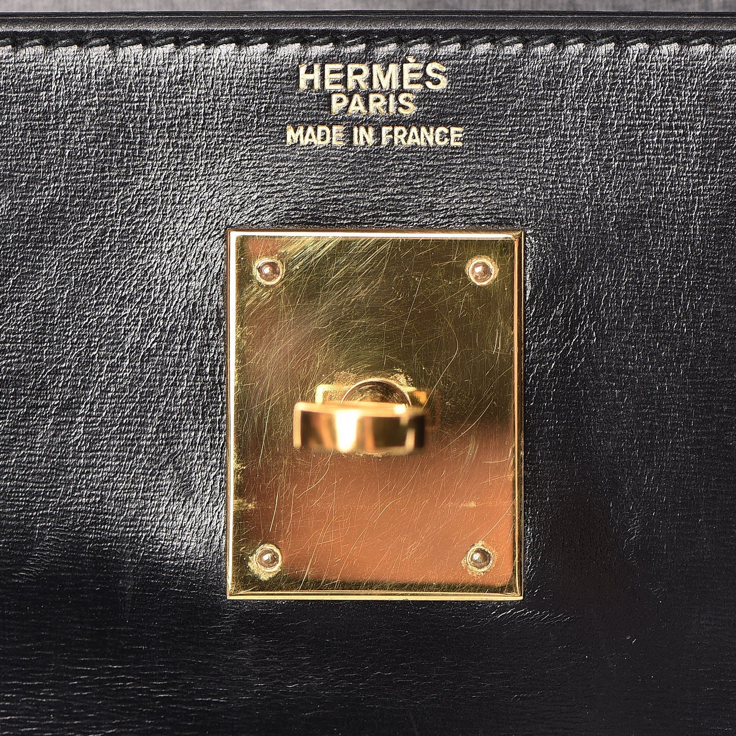 Hermes Box Kelly Retourne 32 Black 24 of 39