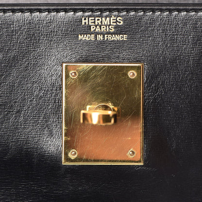 Hermes Box Kelly Retourne 32 Black 24 of 39