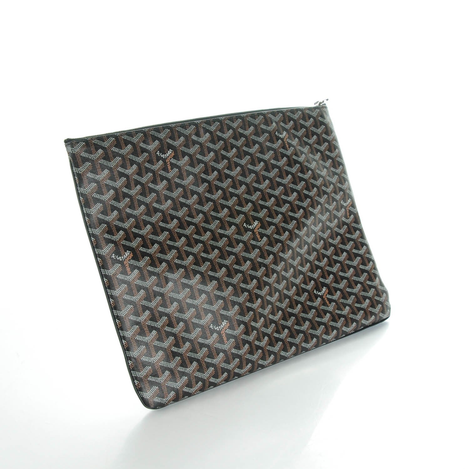 Goyard Goyardine Senat Pochette GM Black 3 of 9