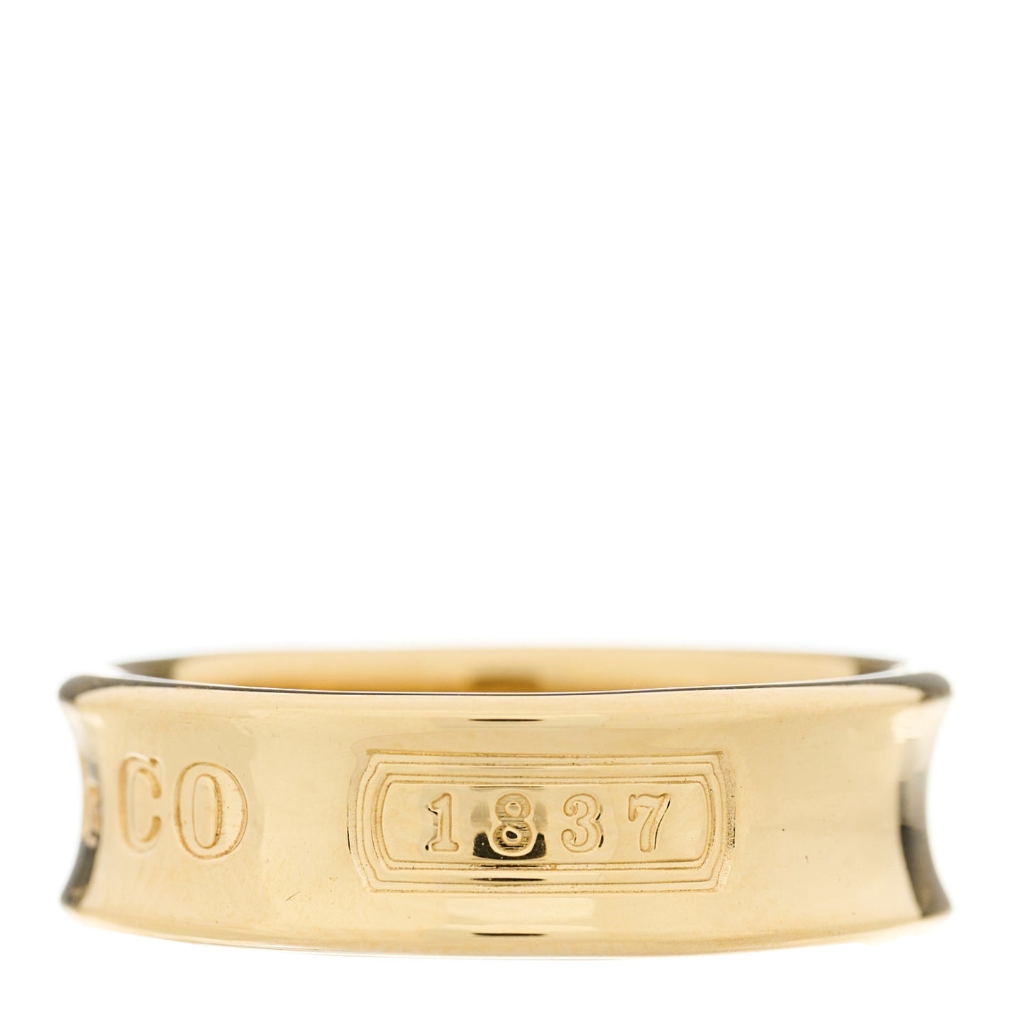 18K Yellow Gold 1837 Band Ring 53 6.25