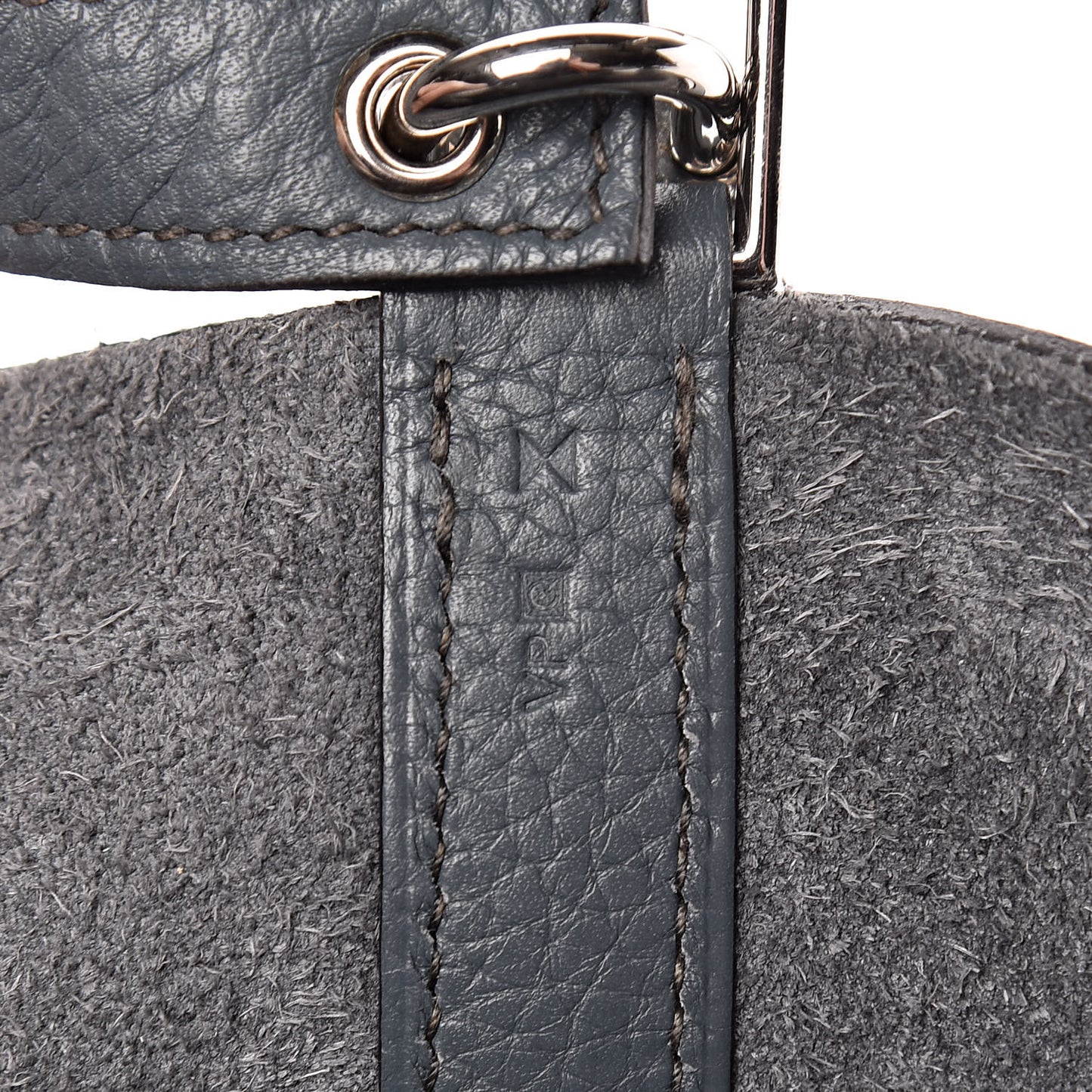 Taurillon Clemence Picotin Lock 26 GM Bleu Orage