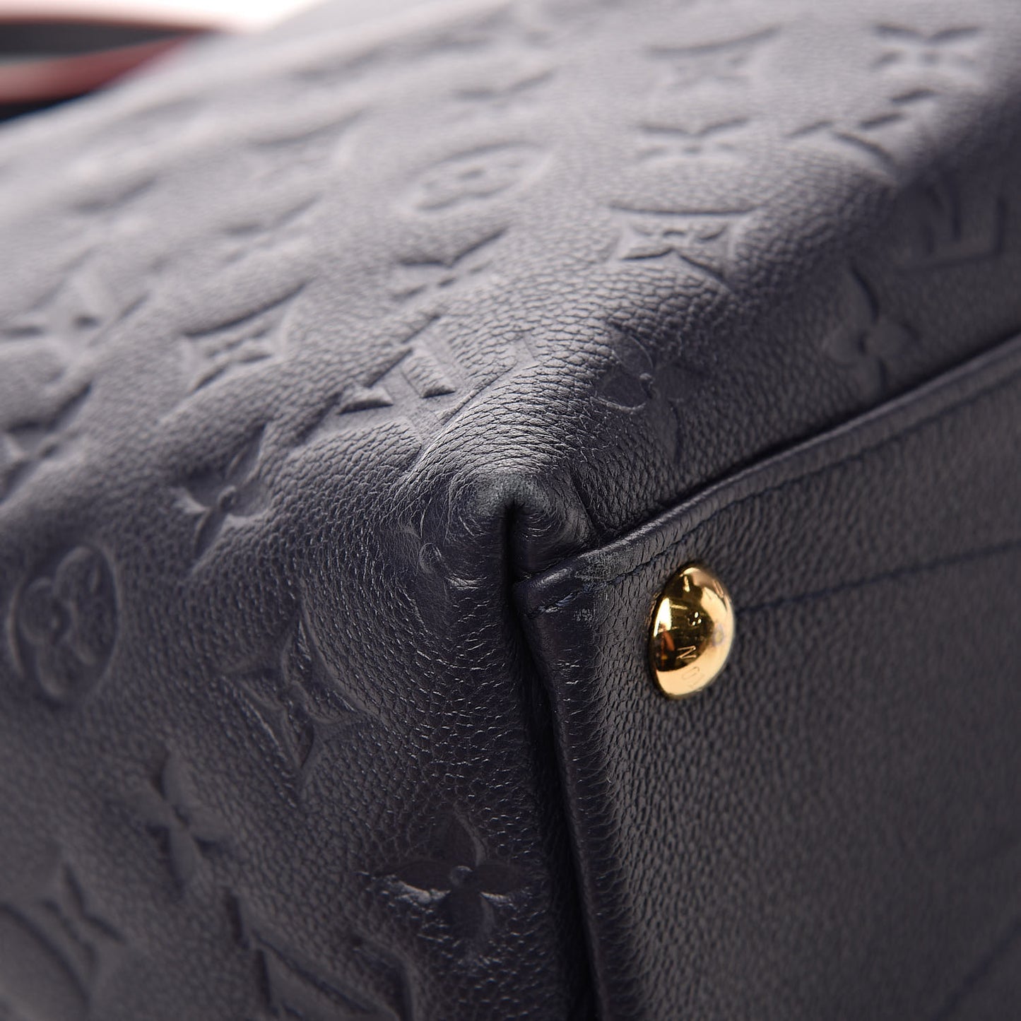 Empreinte V Tote MM Marine Rouge