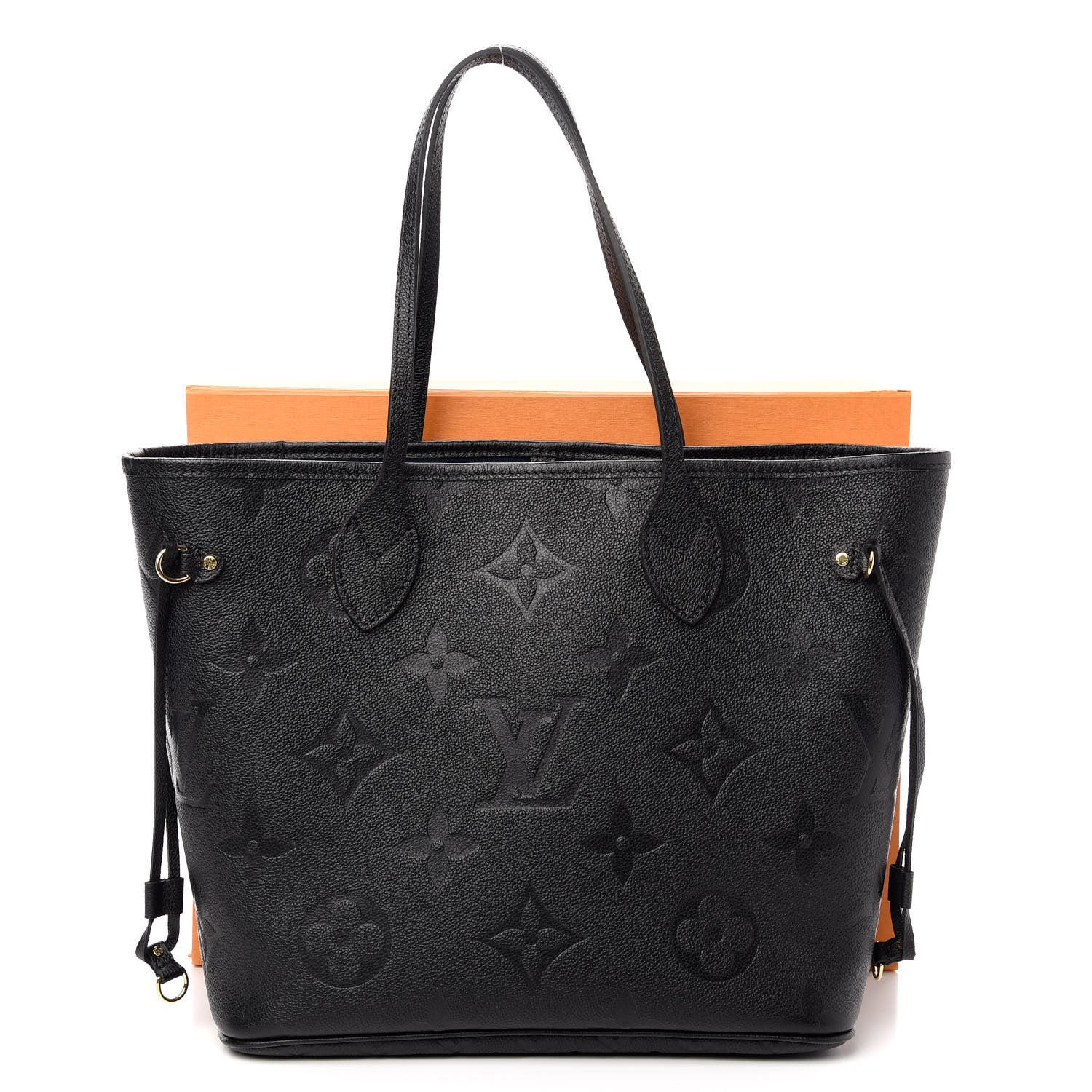 Louis Vuitton Empreinte Monogram Giant Neverfull MM Black 12 of 12