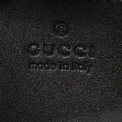 Gucci Calf Hair Horsebit Slim Shoulder Bag Black 7 of 12