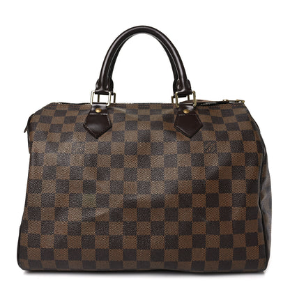 Louis Vuitton Damier Ebene Speedy 30 1 of 10