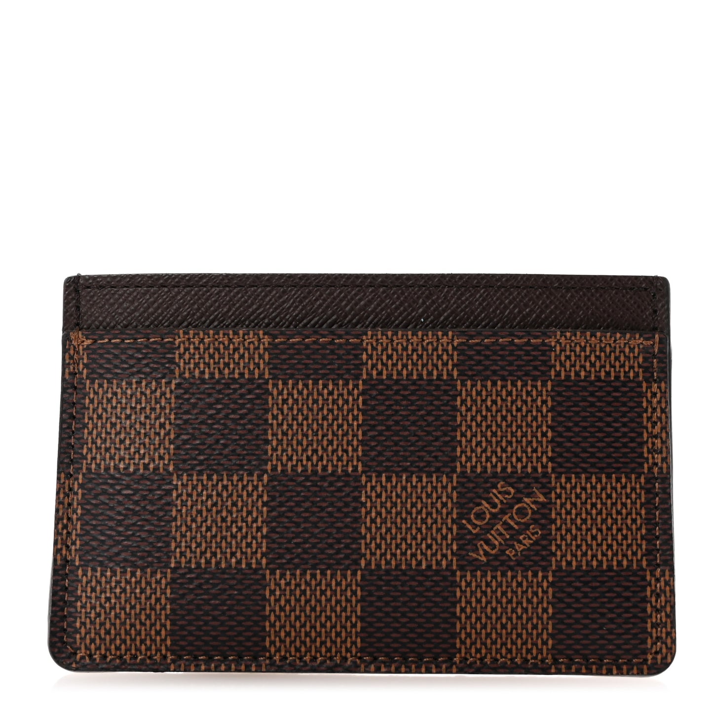 Damier Ebene Card Holder