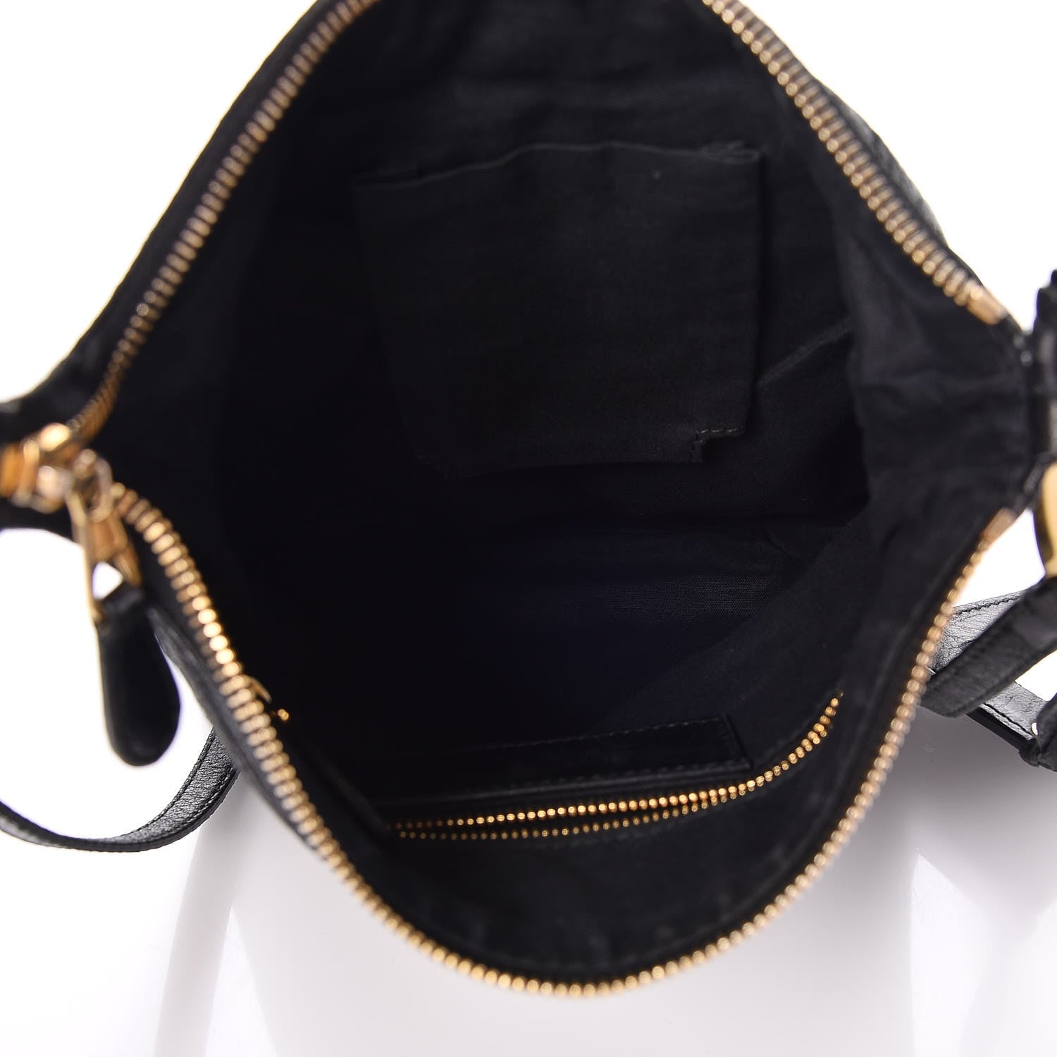 Balenciaga Agneau Giant 12 Gold Hardware Flat Crossbody Black 7 of 13