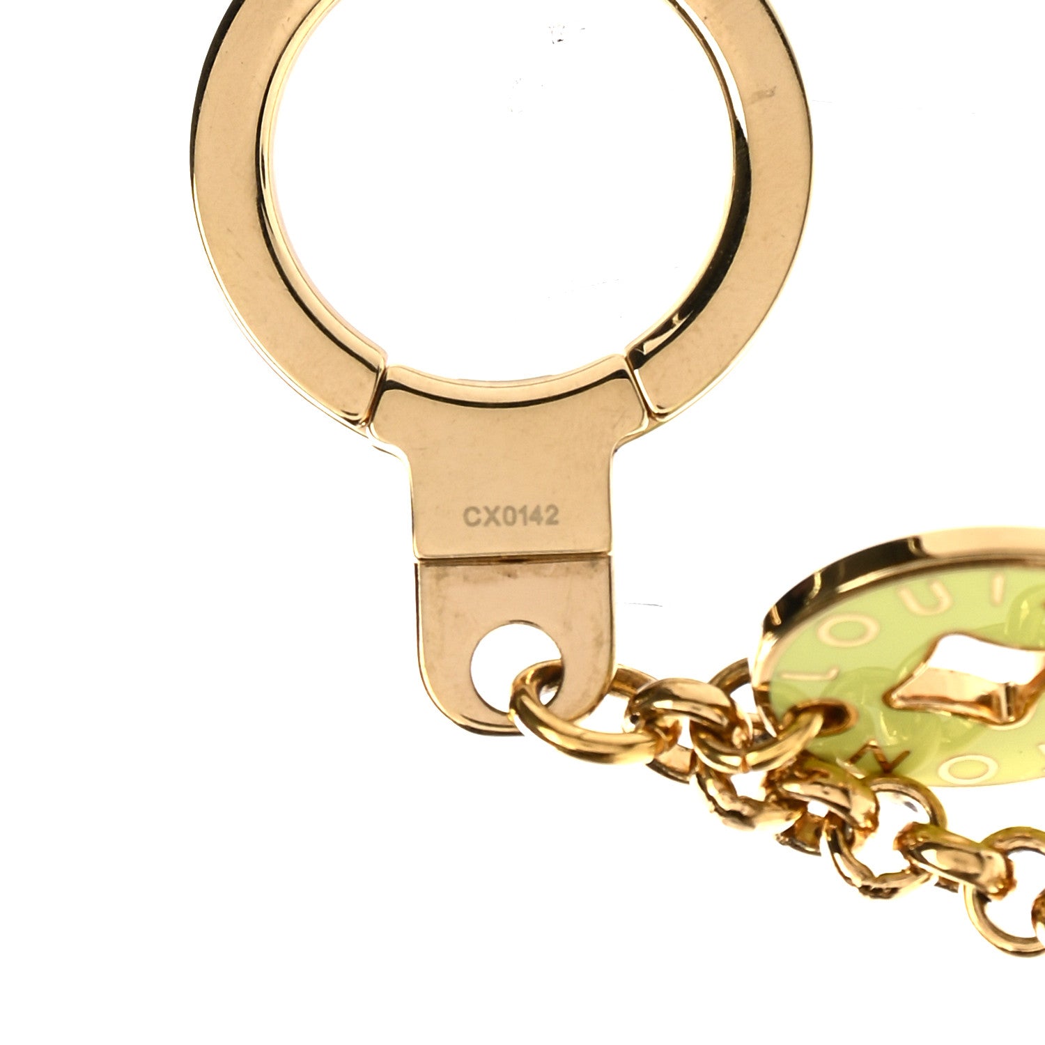 Louis Vuitton Enamel Looping Key Chain Bag Charm Multicolor 3 of 3