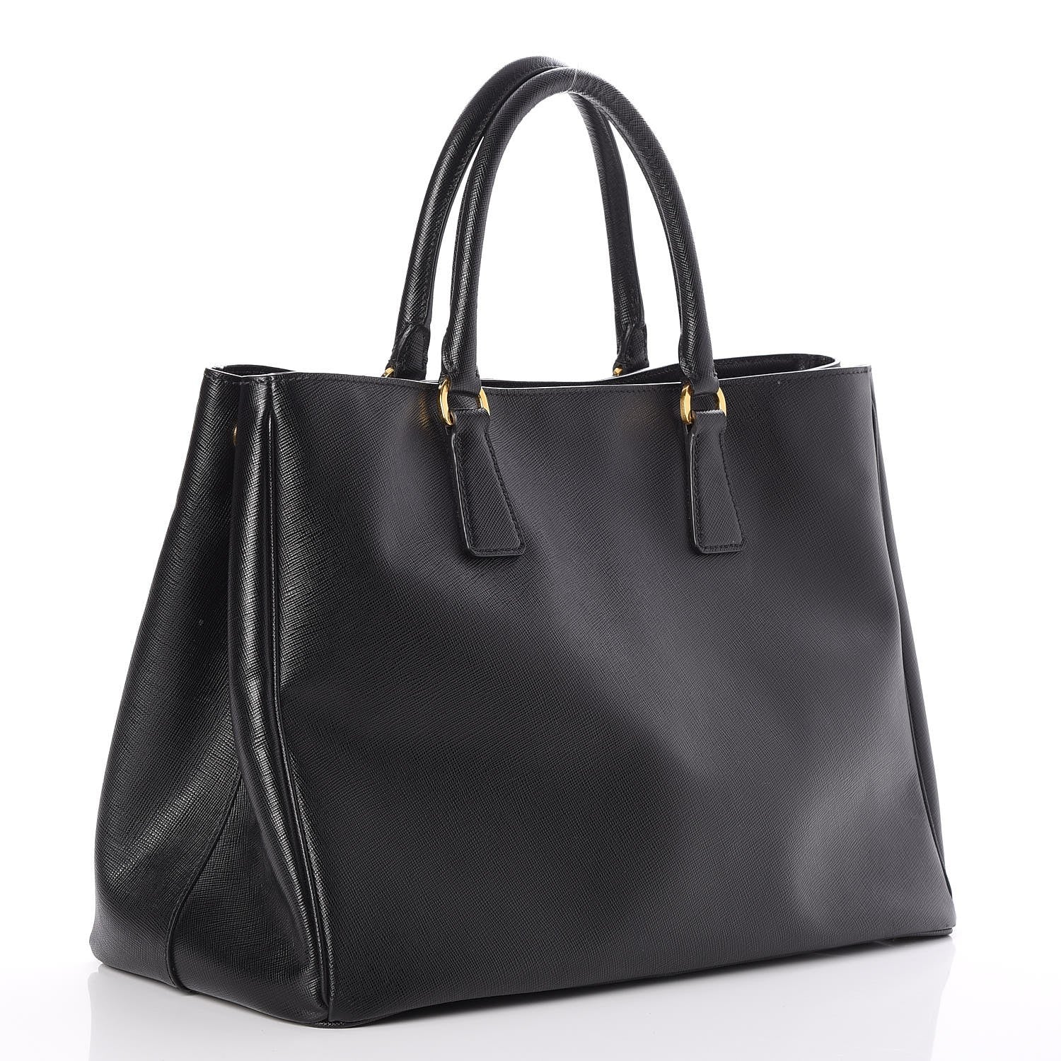Prada Saffiano Lux Large Tote Nero Black 3 of 7