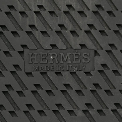 Hermes Calfskin Womens Chypre Sandals 41 Black 6 of 16