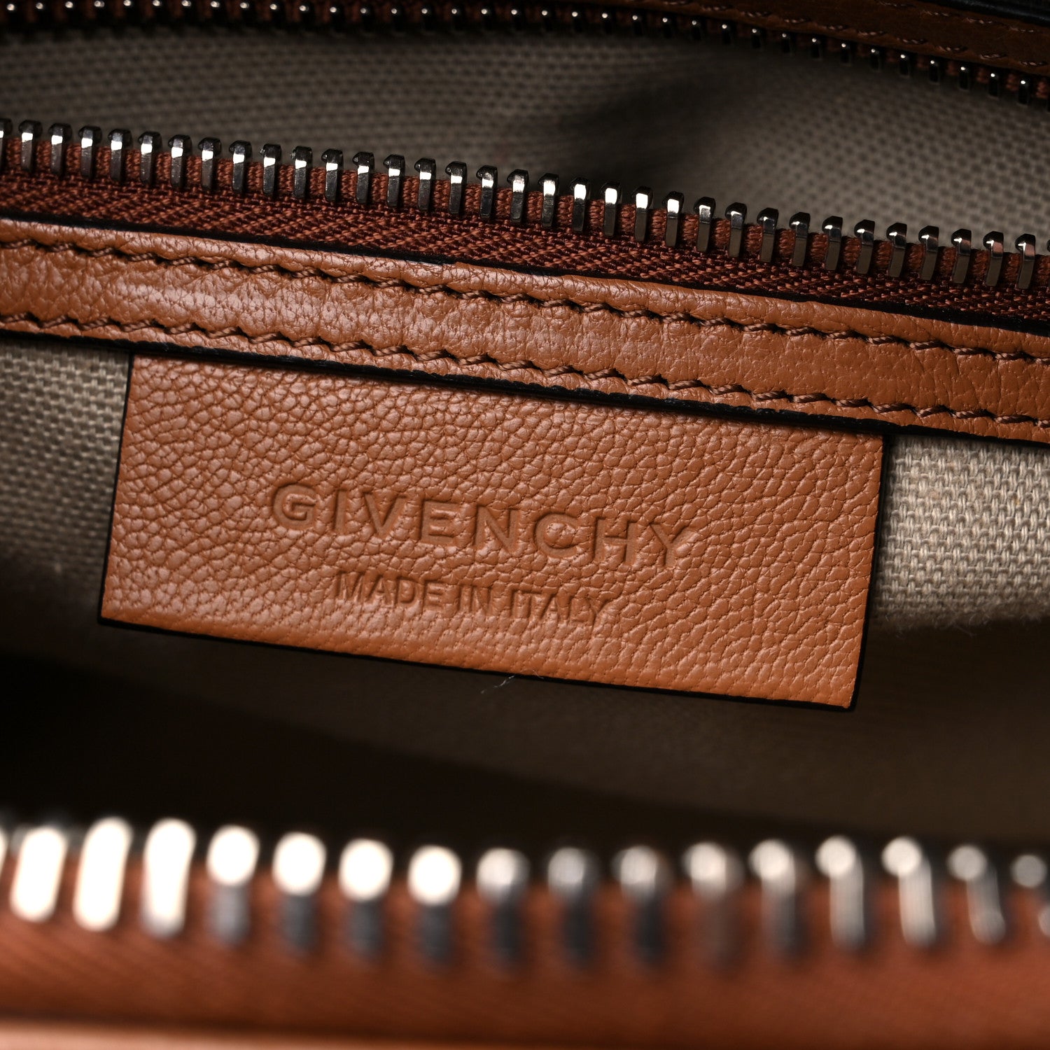 Givenchy Sugar Goatskin Mini Antigona Caramel 6 of 12