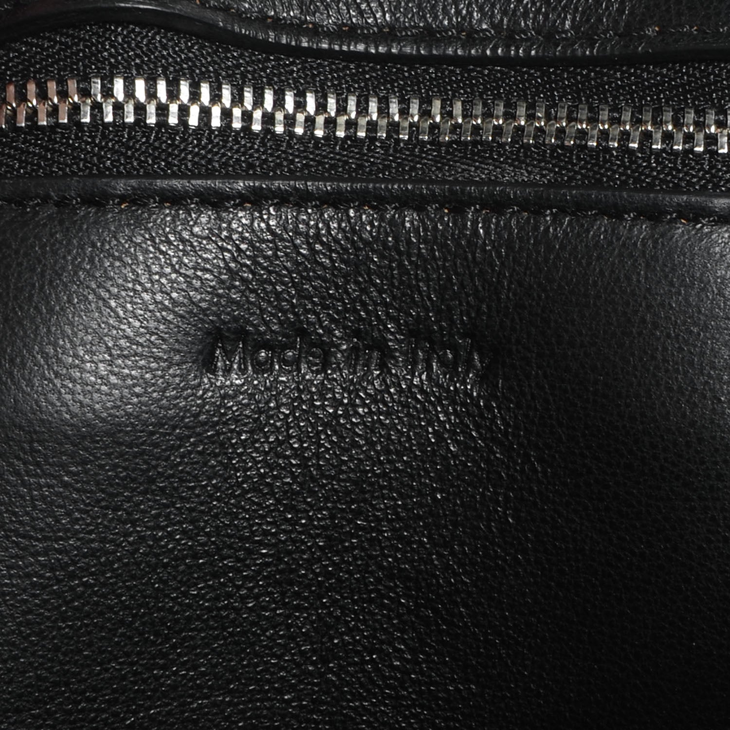Celine Drummed Calfskin Medium Edge Shoulder Bag Pearl Grey 6 of 7