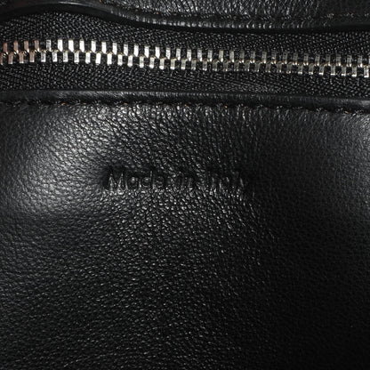 Celine Drummed Calfskin Medium Edge Shoulder Bag Pearl Grey 6 of 7