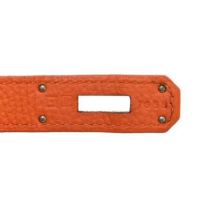 Hermes Togo Birkin 30 Orange 7 of 12