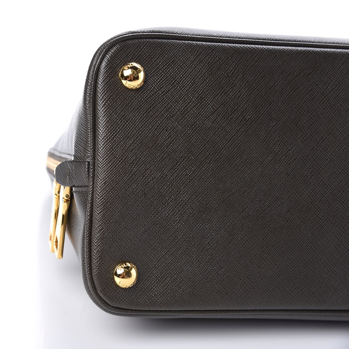 Saffiano Lux Large Promenade Tote Militare