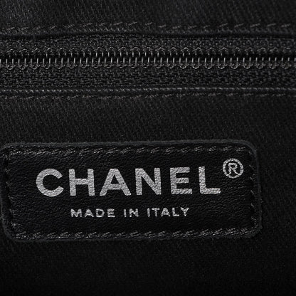 Chanel Caviar Half Moon Large Flap Black 7 of 8