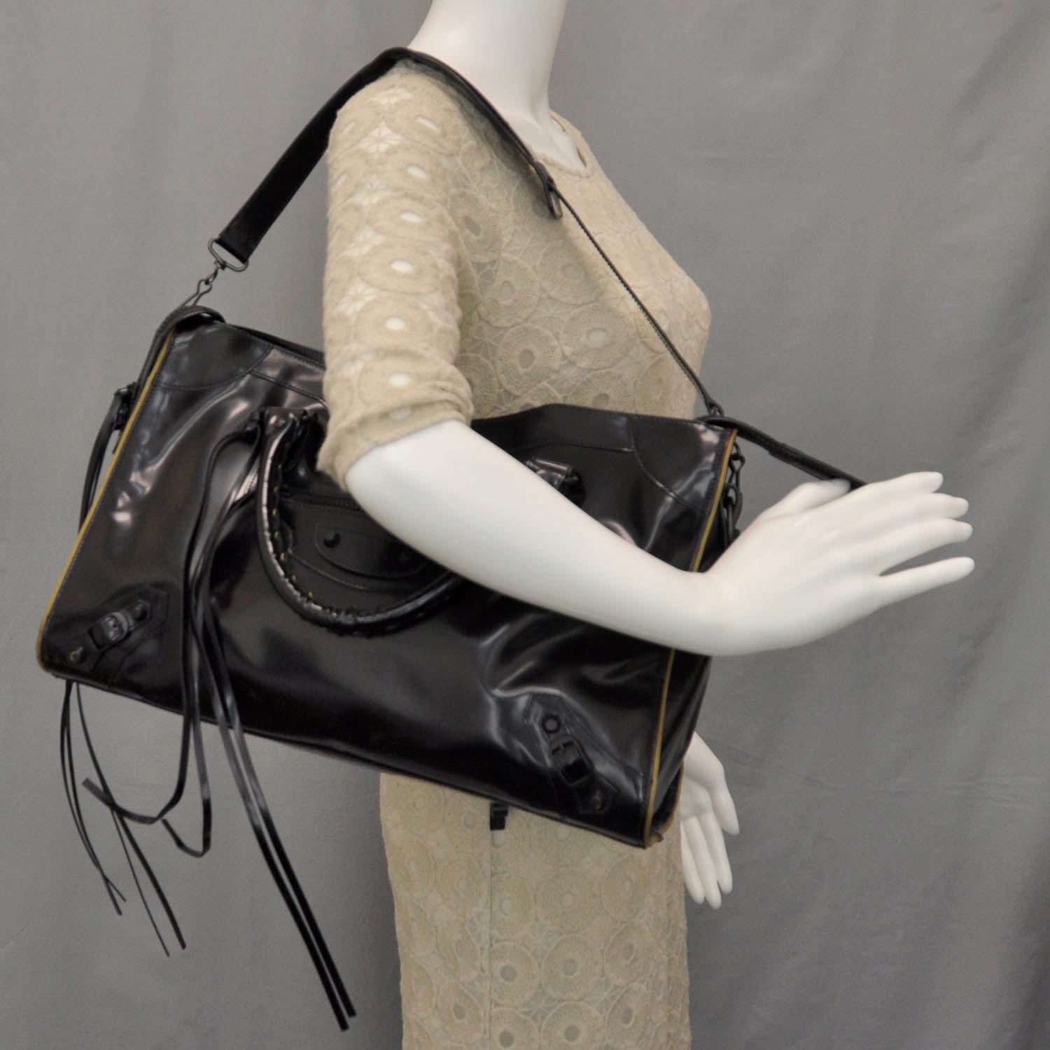 Balenciaga Glaze City Black 2 of 11