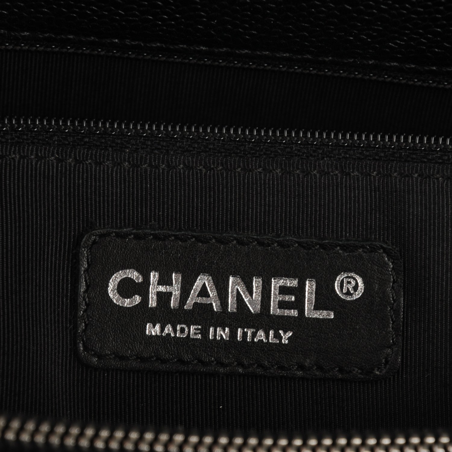 Chanel Caviar Quilted Grand Shopping Tote GST Black 6 of 7