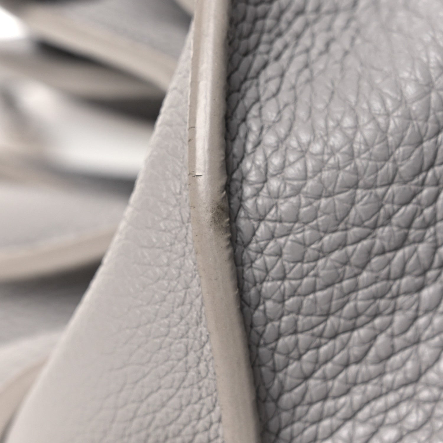 Saint Laurent Grained Calfskin Small Supple Sac De Jour Grey 13 of 19