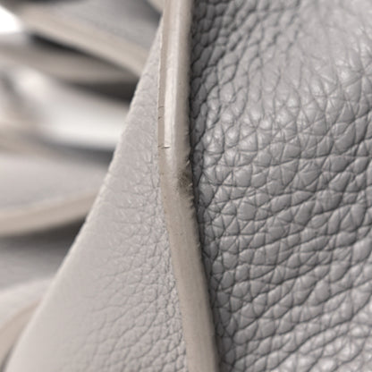 Saint Laurent Grained Calfskin Small Supple Sac De Jour Grey 13 of 19