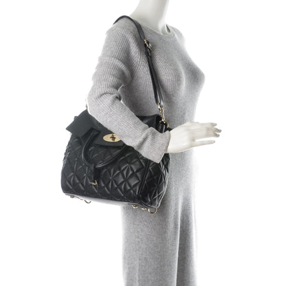 Mulberry Nappa Quilted Cara Delevingne Convertible Bag Black 2 of 7