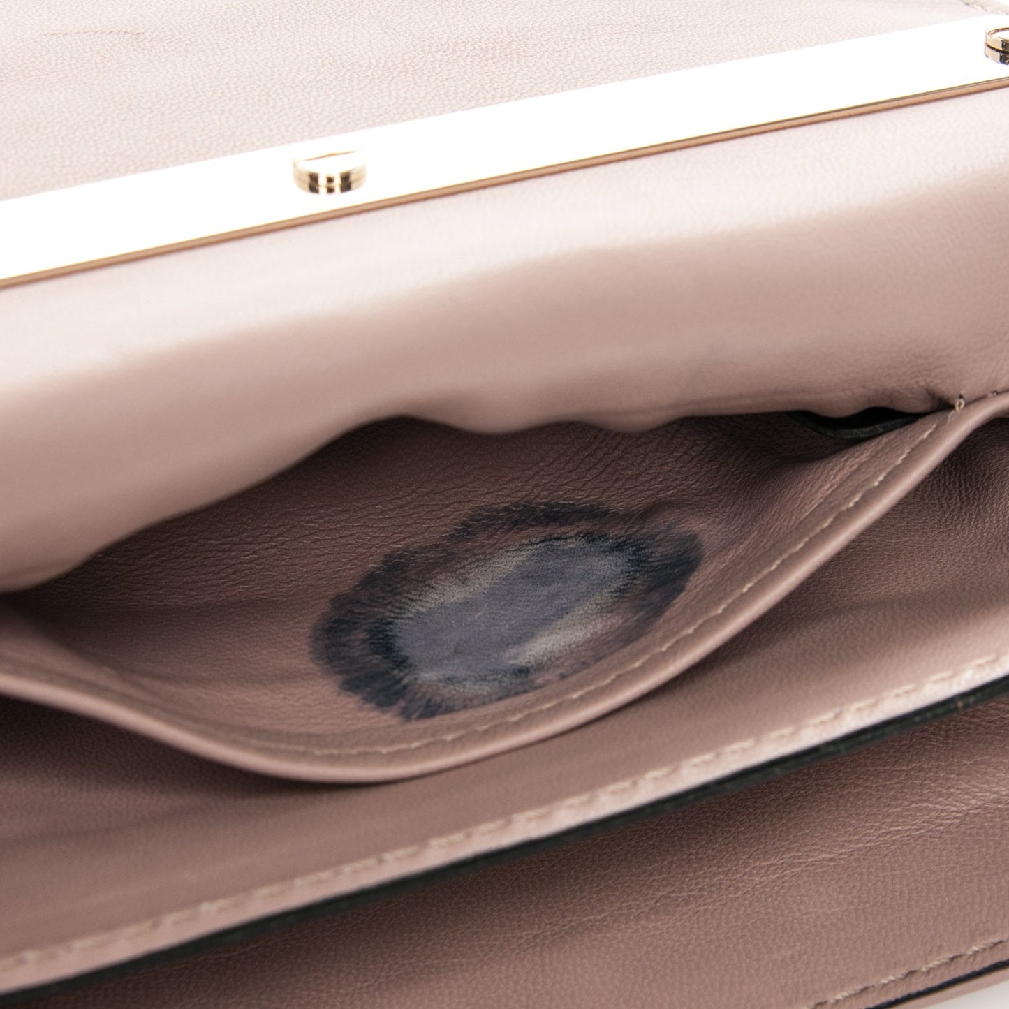 Nappa Crystal Va Va Voom Shoulder Bag Poudre