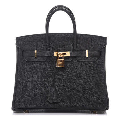 Hermes Togo Birkin 25 Black 1 of 27