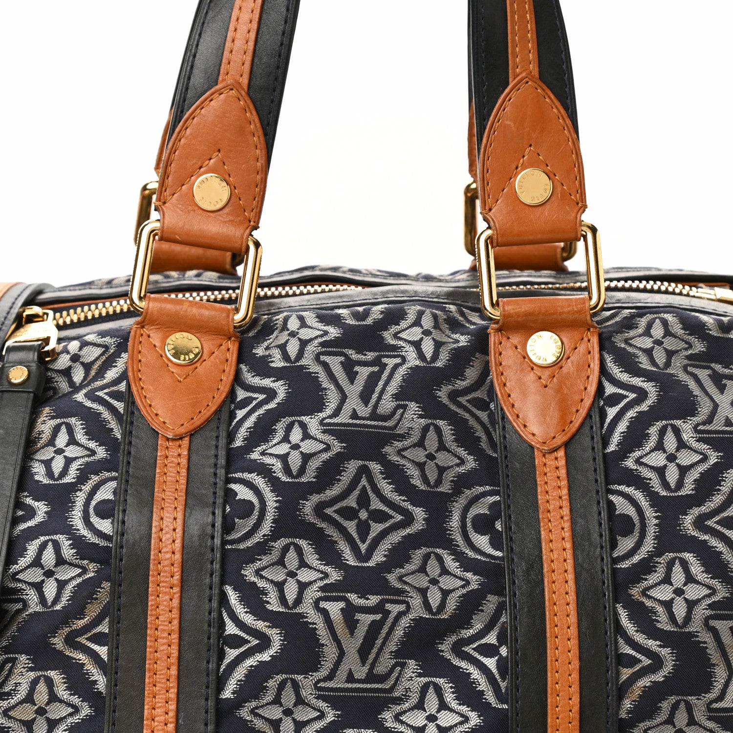 Louis Vuitton Jacquard Monogram Aviator Navy 7 of 12