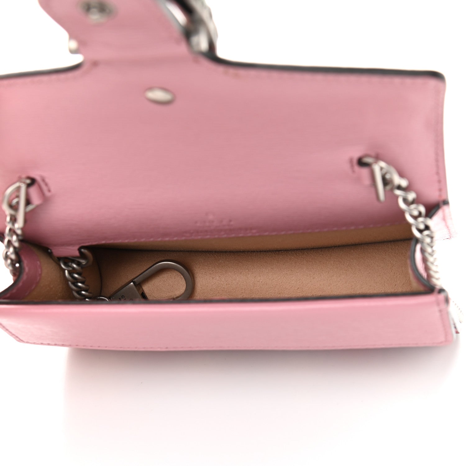 Gucci Calfskin Valentine's Day Exclusive Super Mini Dionysus Shoulder Bag 5 of 8