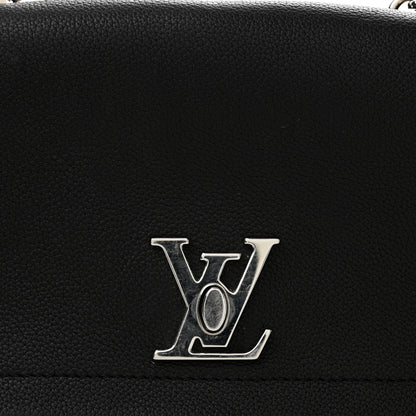 Louis Vuitton Calfskin Lockme II Chain Bag BB  Black 11 of 14