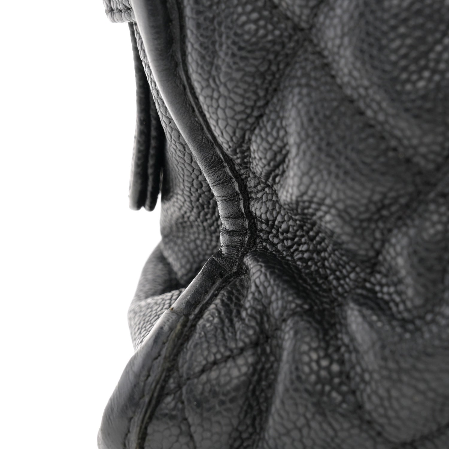 Chanel Caviar Quilted French Riviera Tote Black 11 of 20