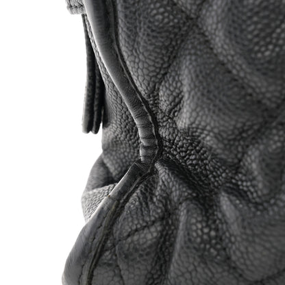 Chanel Caviar Quilted French Riviera Tote Black 11 of 20