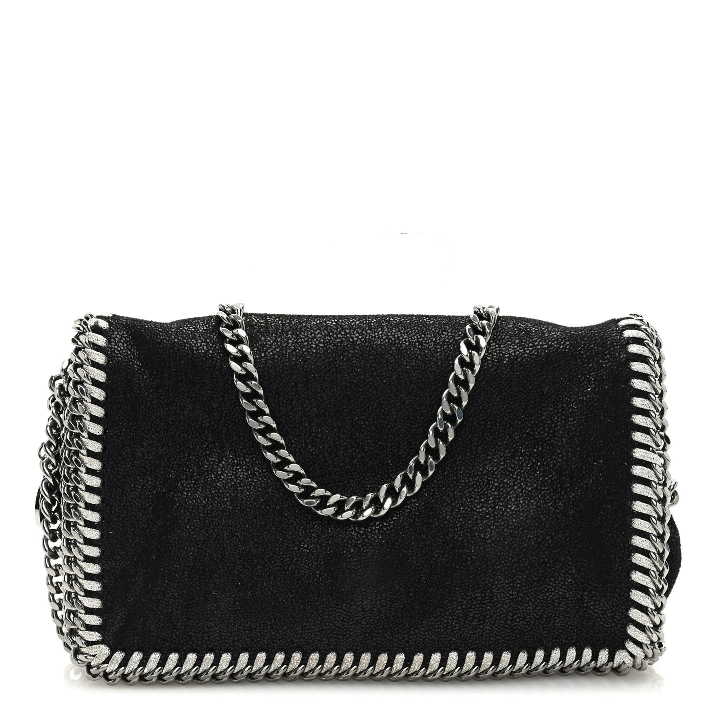 Shaggy Deer Falabella Crossbody Clutch Black