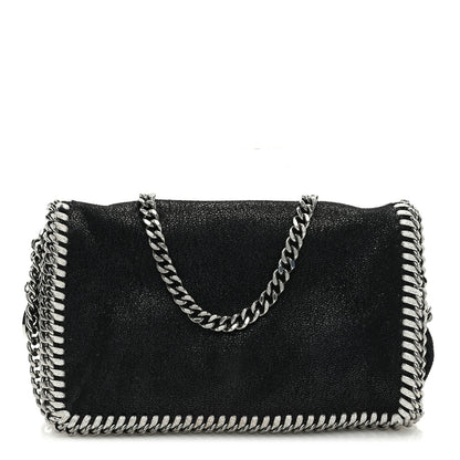 Stella McCartney Shaggy Deer Falabella Crossbody Clutch Black 1 of 8