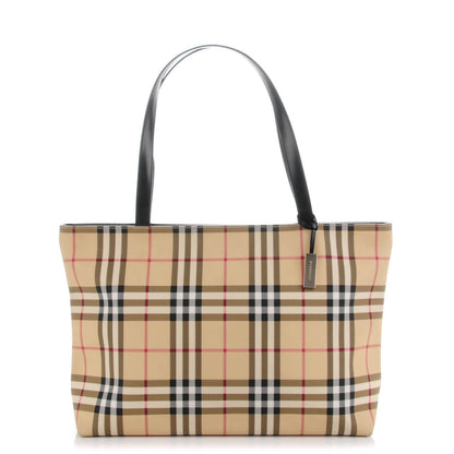 Burberry House Check Medium Tote Black 1 of 7