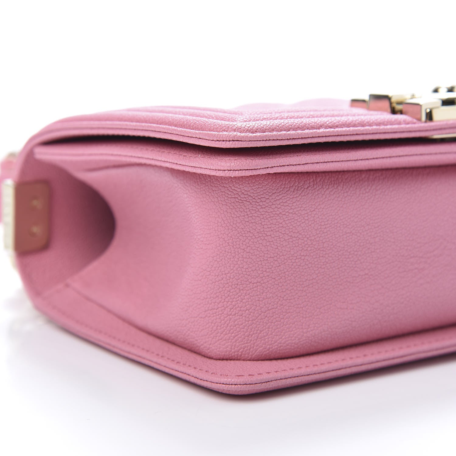 Chanel Caviar Quilted Small Boy Flap Light Pink 8 of 10