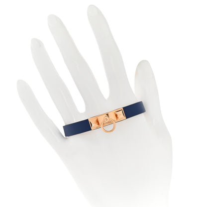 Hermes Swift Micro Rivale Bracelet T2 Bleu Saphir 2 of 5