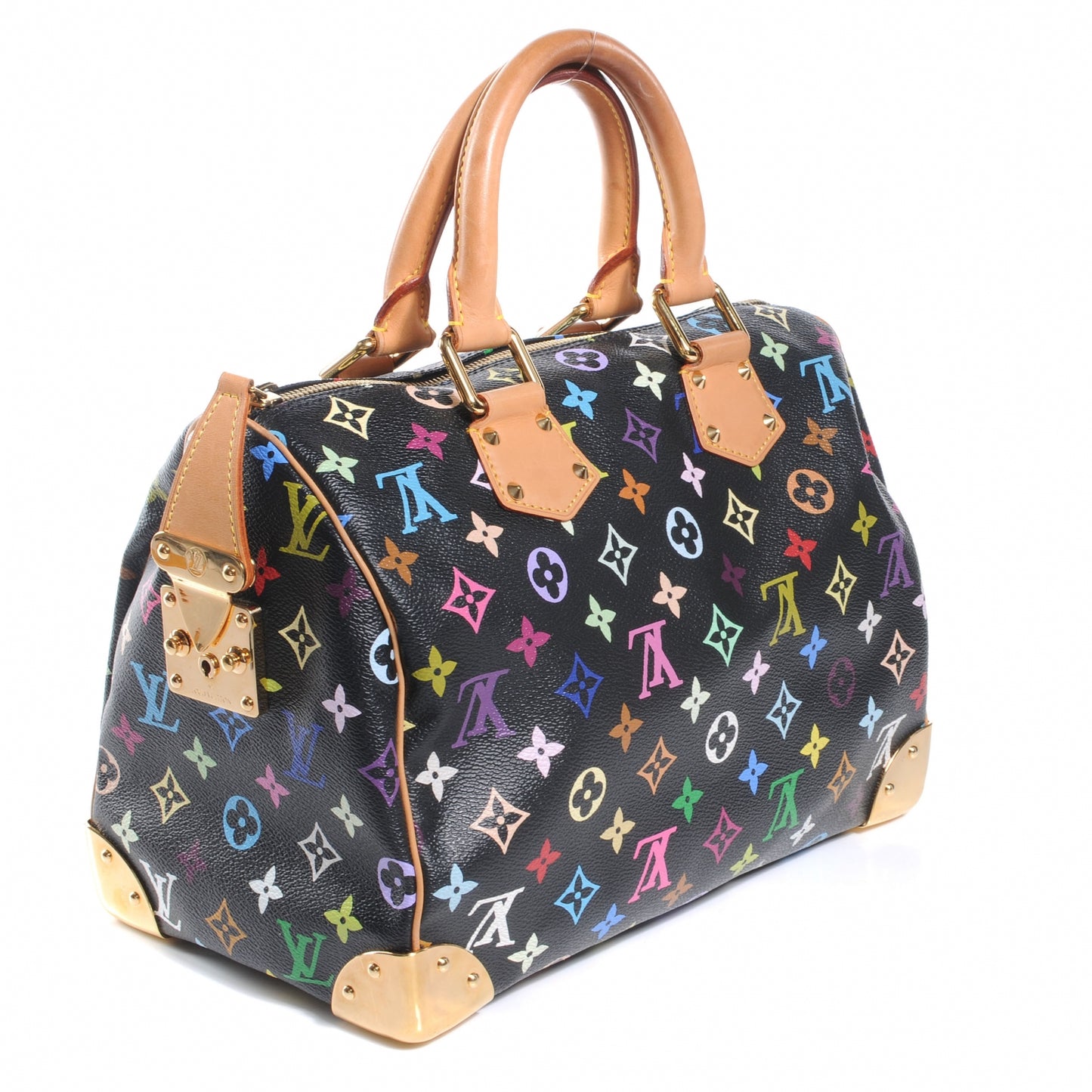 Monogram Multicolor Speedy 30 Black
