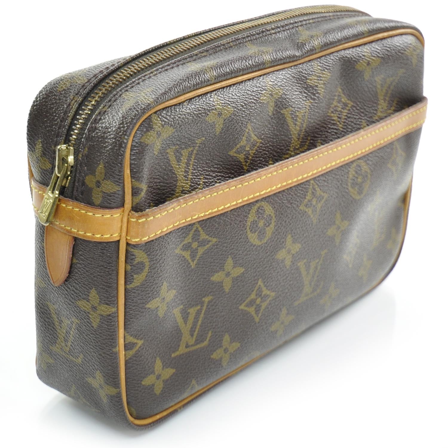 Louis Vuitton Monogram Pochette Compiegne PM Toiletries Bag 3 of 8