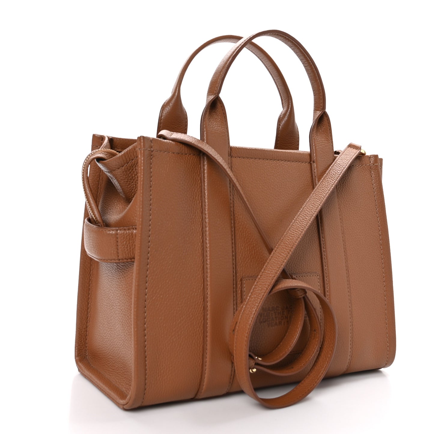 Grained Calfskin Medium The Tote Bag Argan Oil
