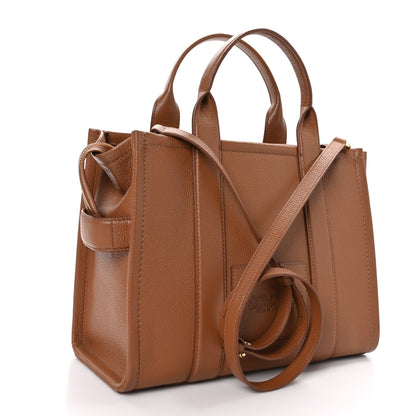 Marc Jacobs Grained Calfskin Medium The Tote Bag Argan Oil 3 of 10
