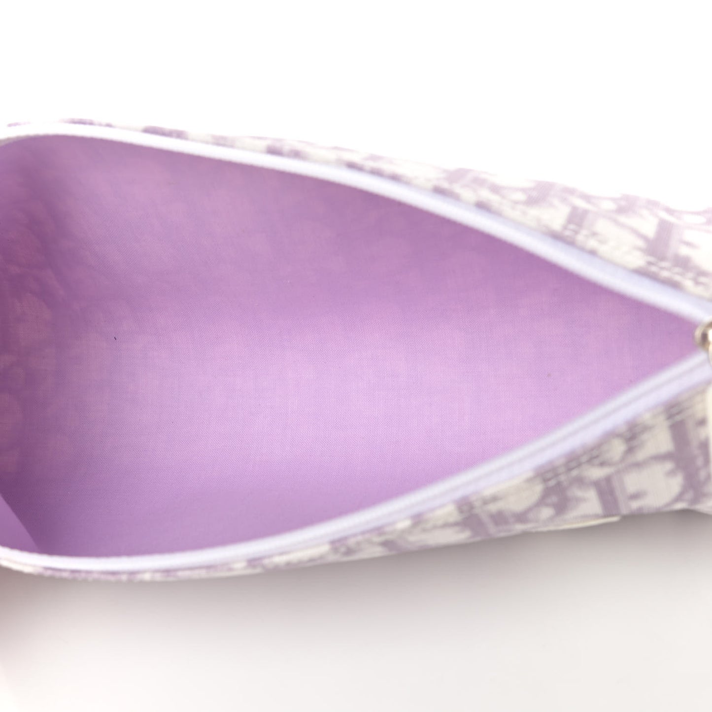 Monogram Girly Cosmetic Case Purple