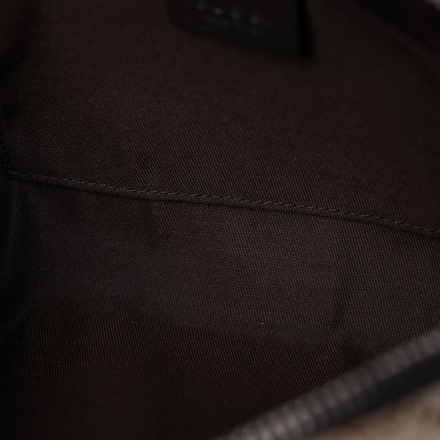 Monogram Belt Bag Dark Brown